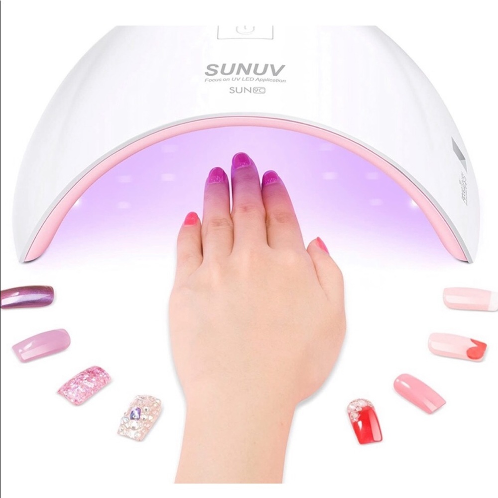 UV-LED Nail Curing Lamp/Light, Nail Dryer for Gel Polish with Sensor 2 Timers